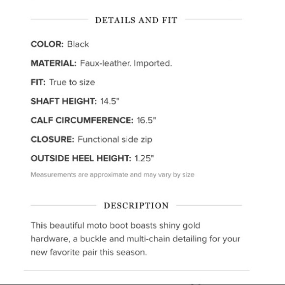 NIB Sz 6 Shoe Dazzle Black Faux Leather Moto Boots - Picture 6 of 6